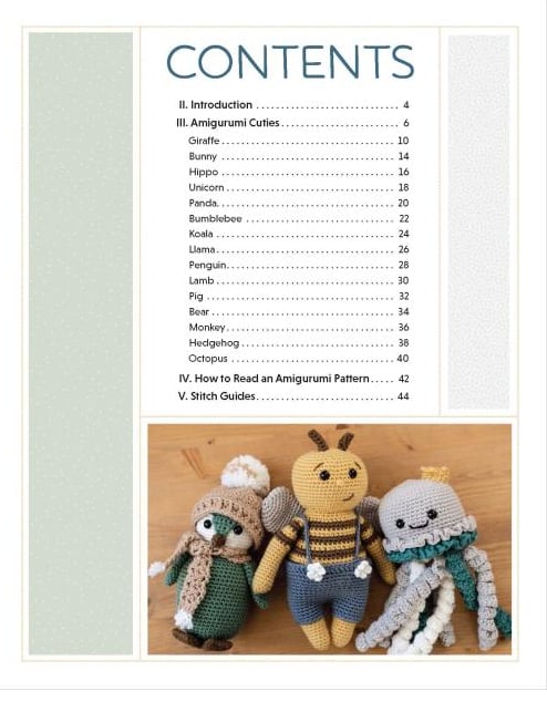 Annie's Animal Amigurumi To Crochet Book