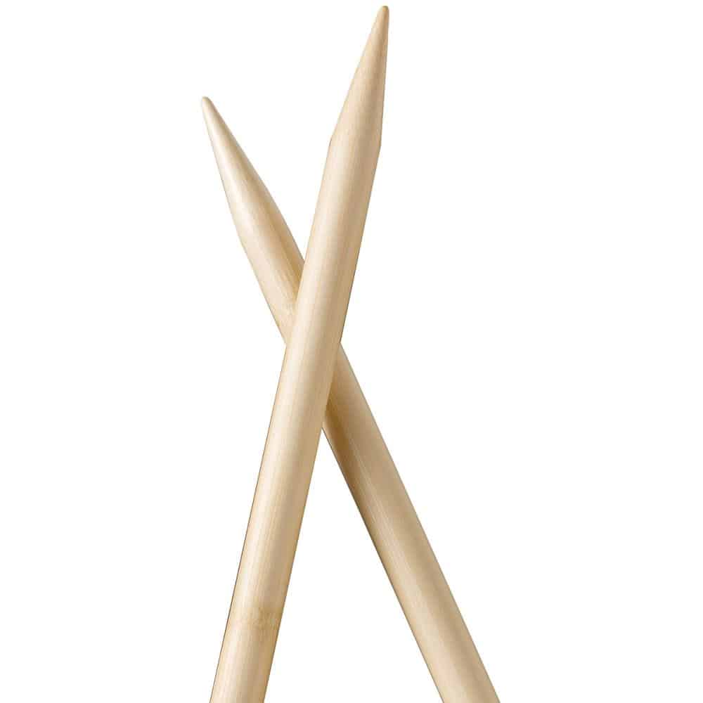 Clover Takumi Single Point Bamboo Knitting Needles - 13 Size 6