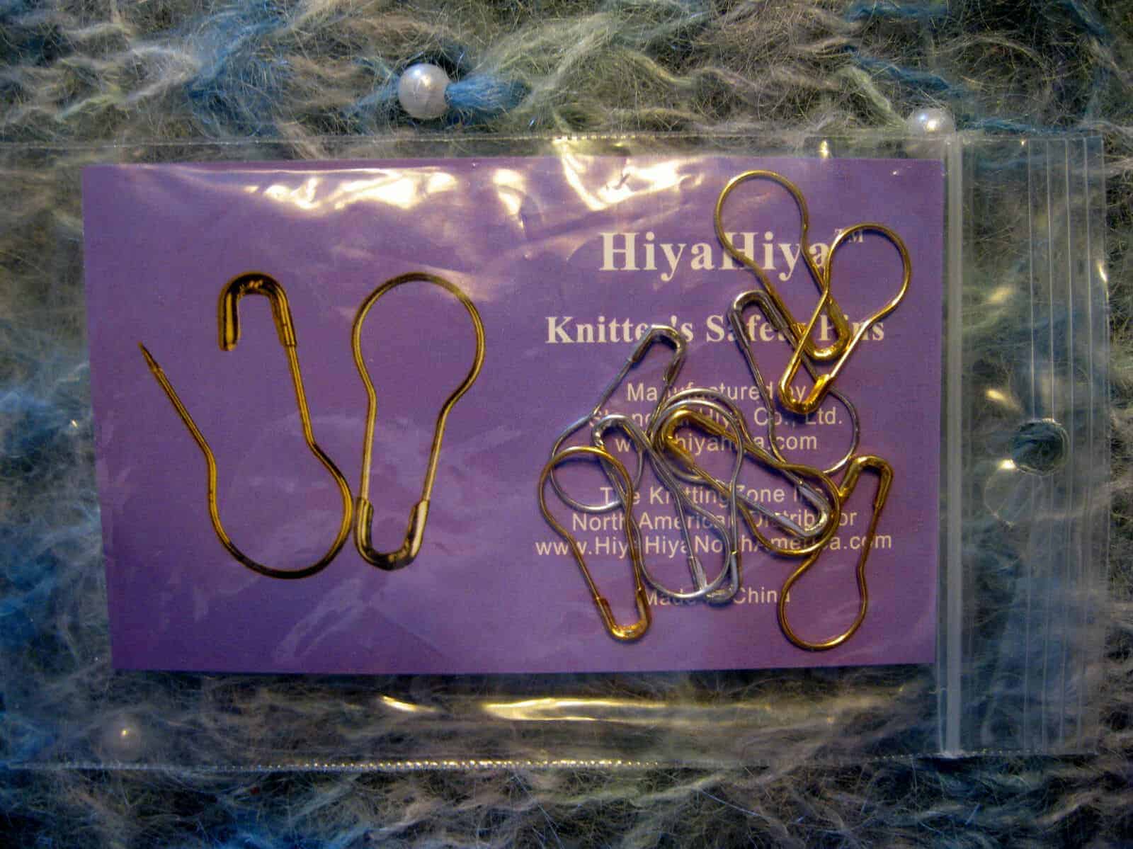 HiyaHiya Coilless Safety Pins for Knitters and Crocheters