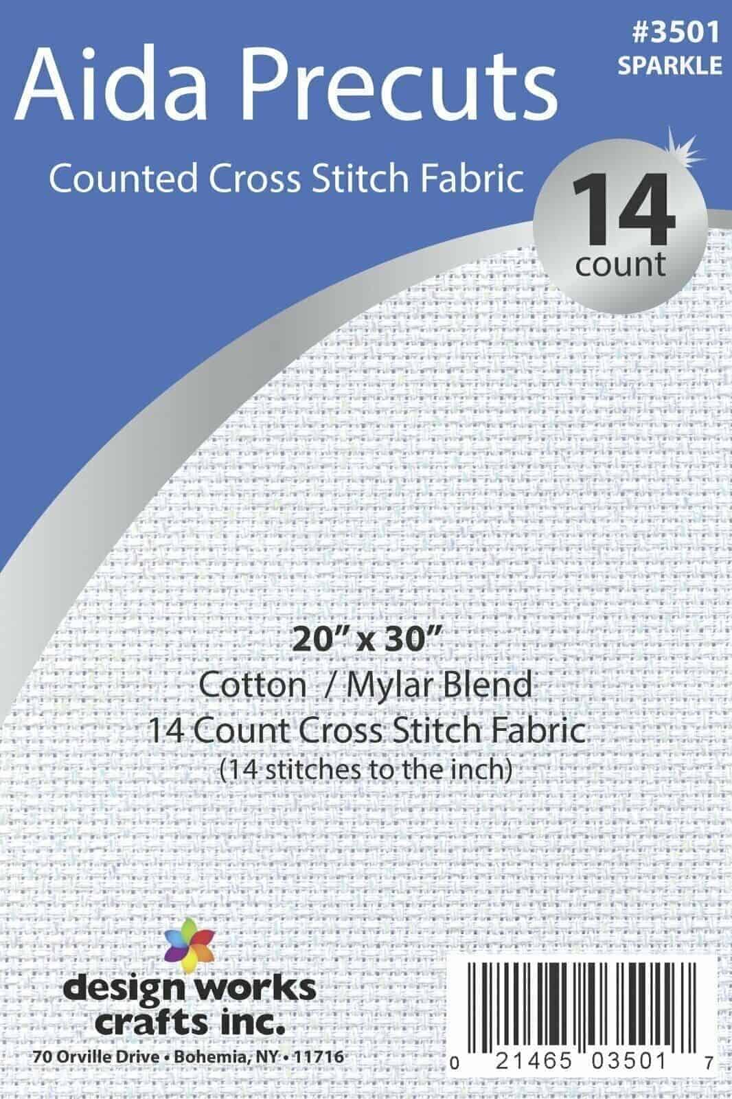 Sand 18 Count Aida 18 x 27 Cross Stitch Cloth