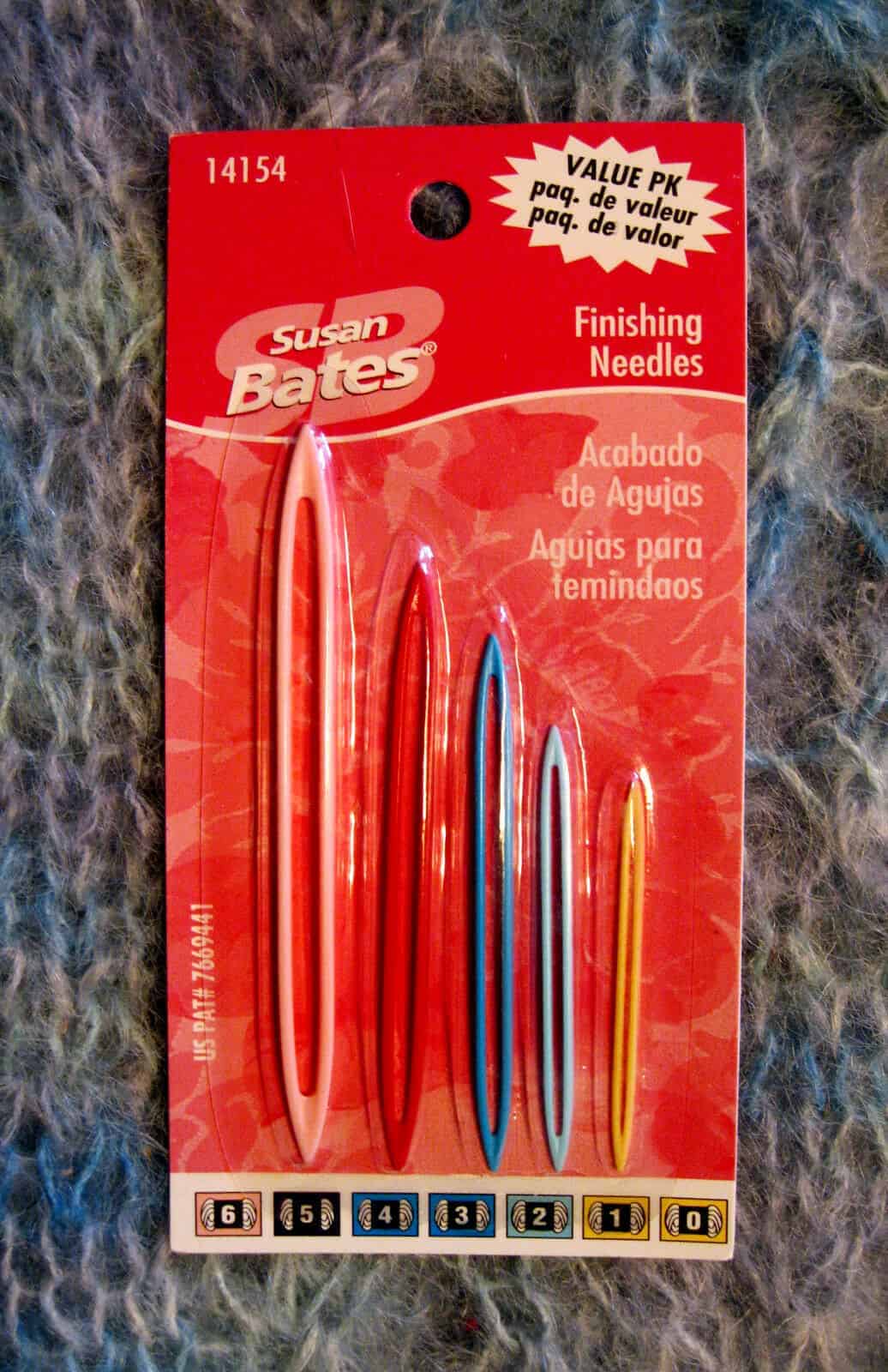 Susan Bates Finishing Needles, Assorted Value Pack - Chappy's